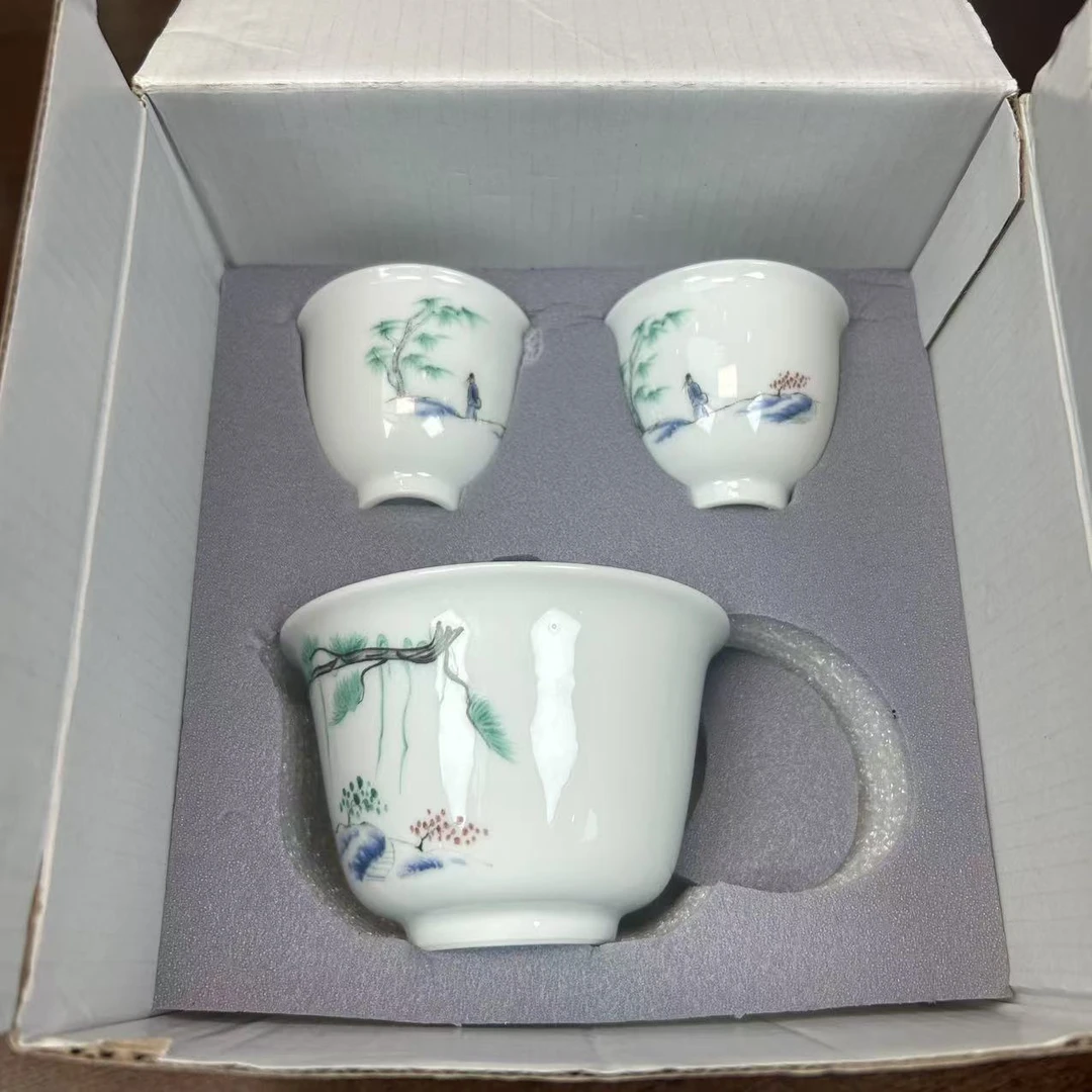 山水人家-二才盖碗加二杯@WH082