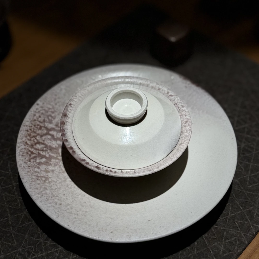 谢加阔柴烧玉白云顶超级好看