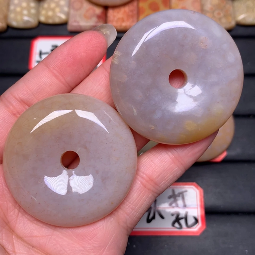 【闪购商品】硅化玉颈饰合金七*