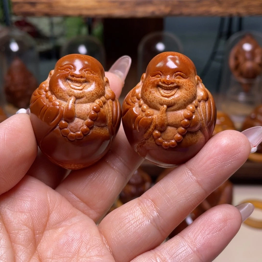 佛螺菩提吊坠福利弥勒一对