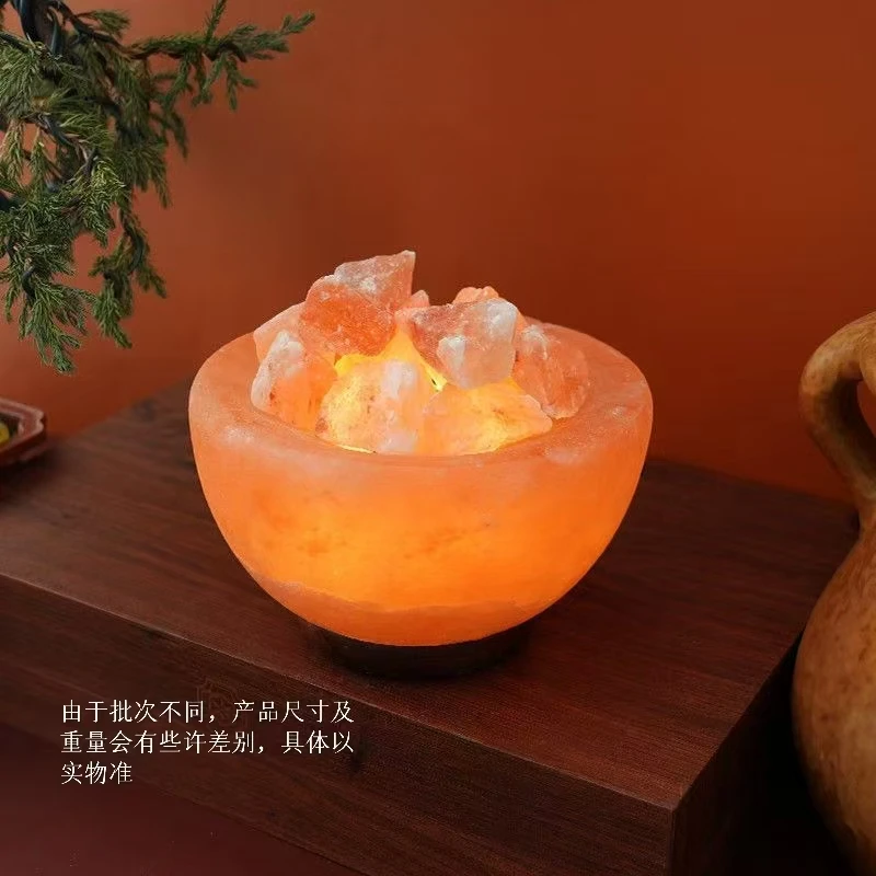 盐灯喜马拉雅山S级水晶盐灯  聚宝盆盐灯