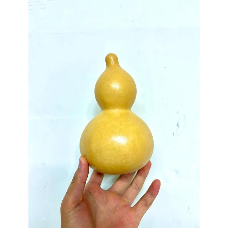 原生态天然生长黄皮葫芦摆件家居装饰摆件茶室书房葫芦摆件