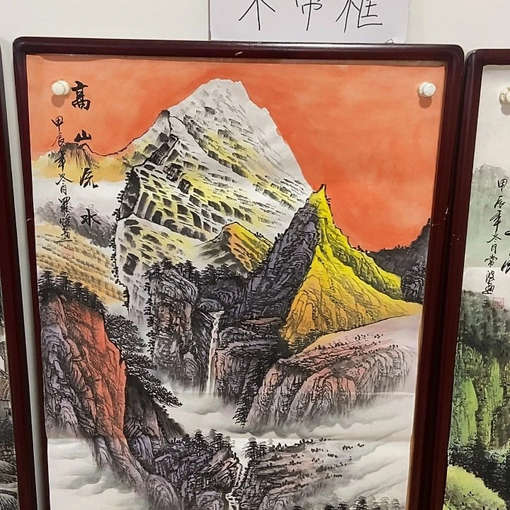 三个张画廊直播间!不带框