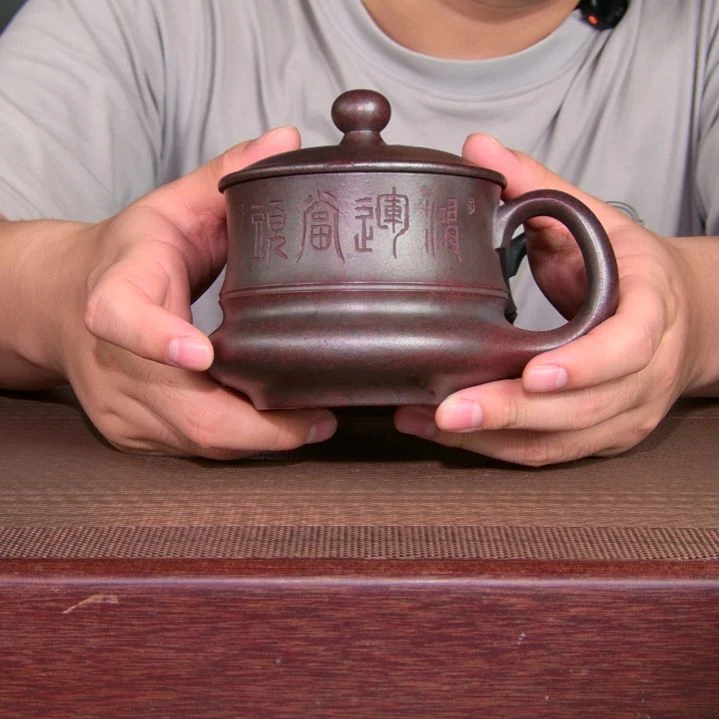 茶杯紫砂高货放漏