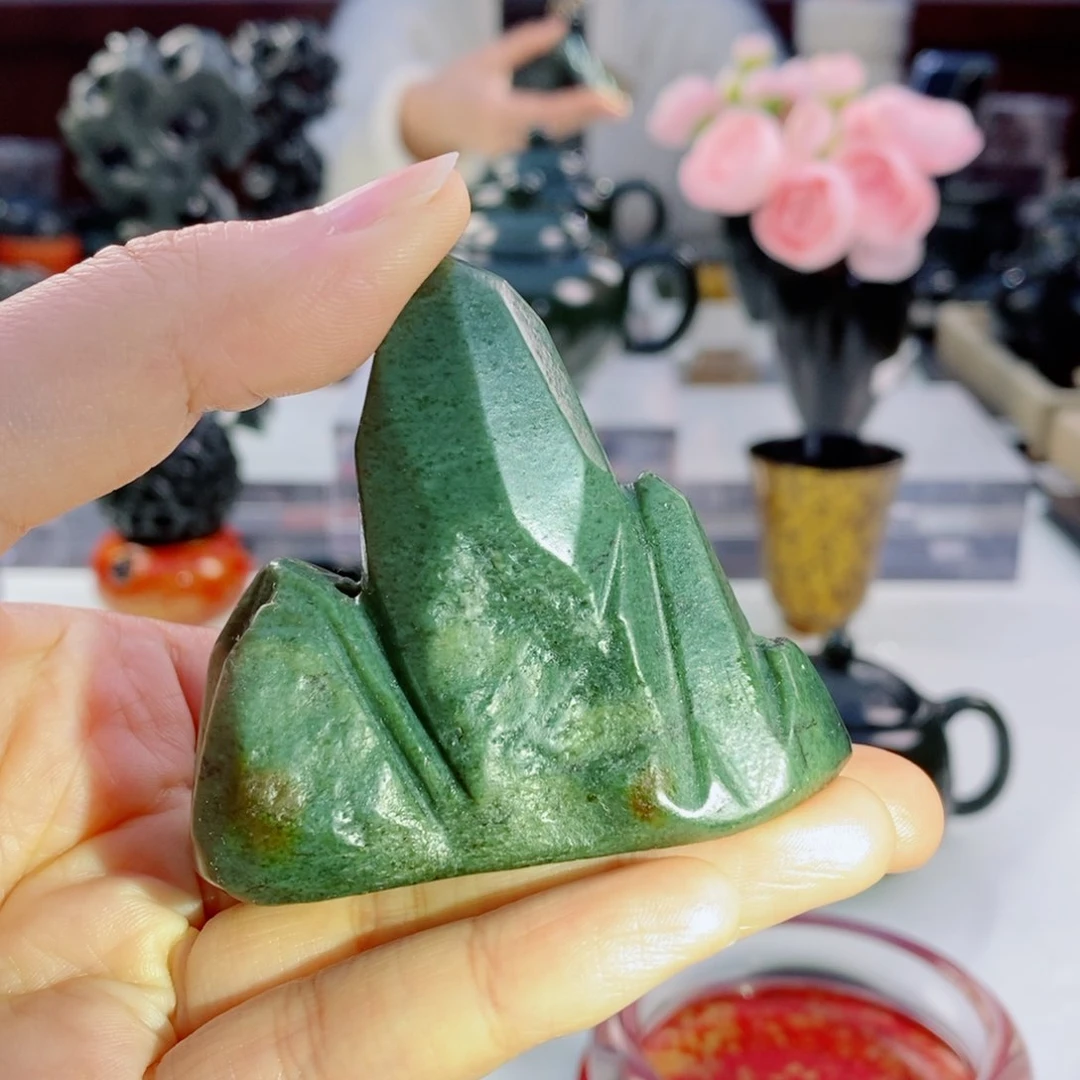 和田玉（青玉）挂件未镶嵌