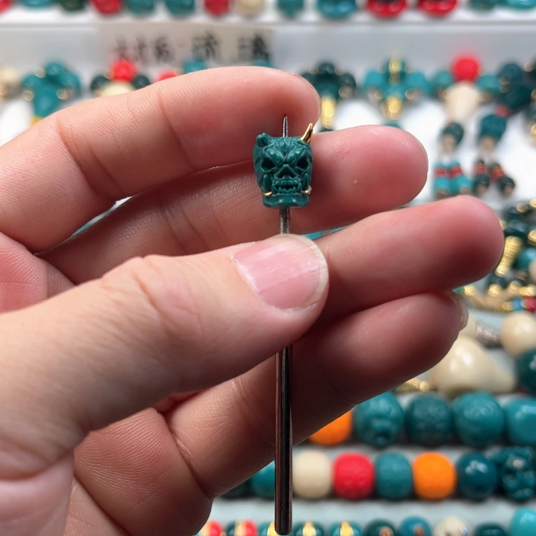 琉璃颈饰黑**.琉璃配饰38