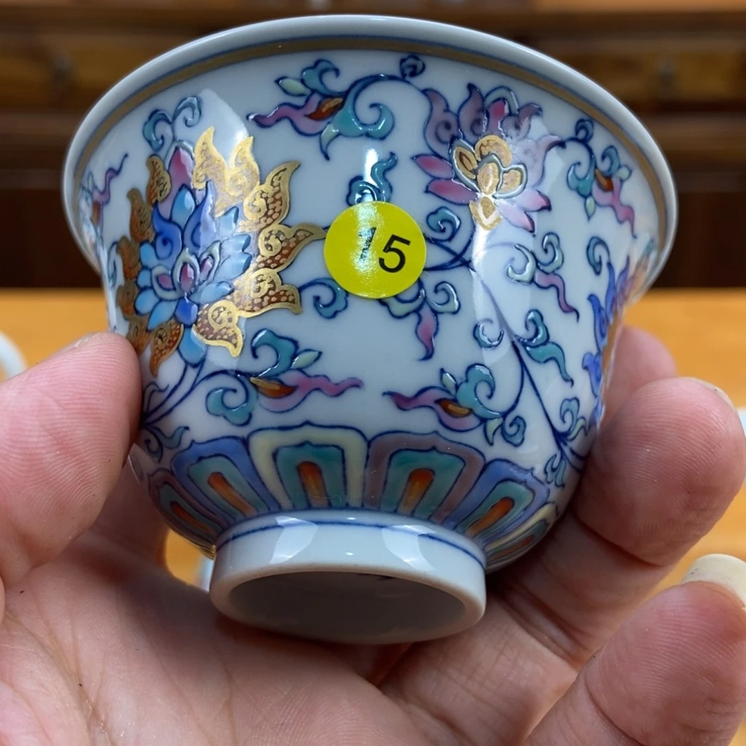 手绘现代品非古董紫**筑