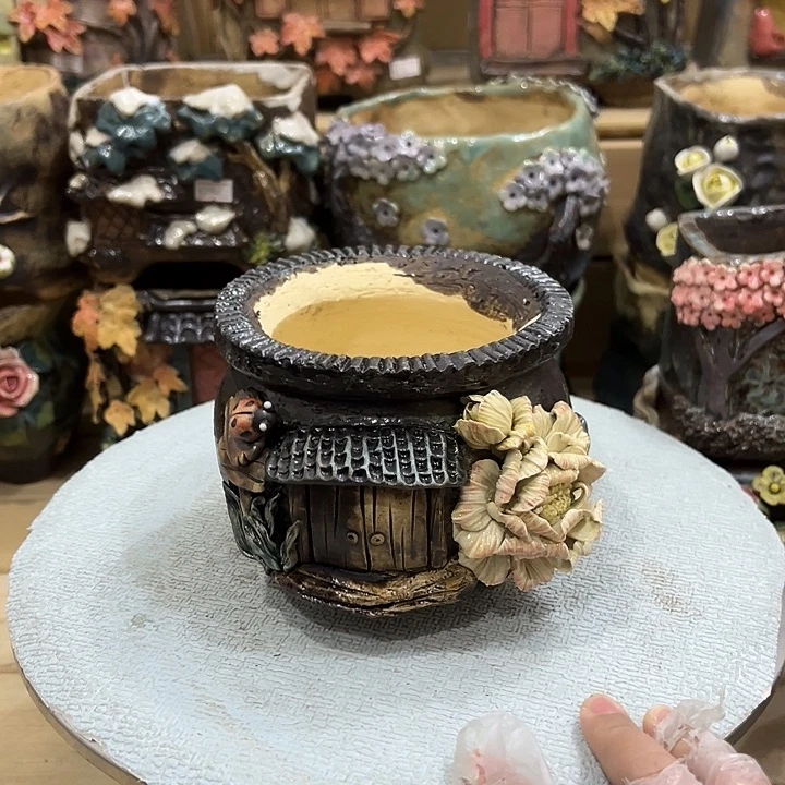 青藤多肉花盆百搭