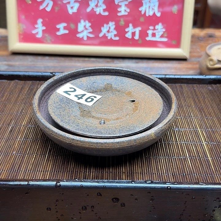 纯手工制作粗陶茶具