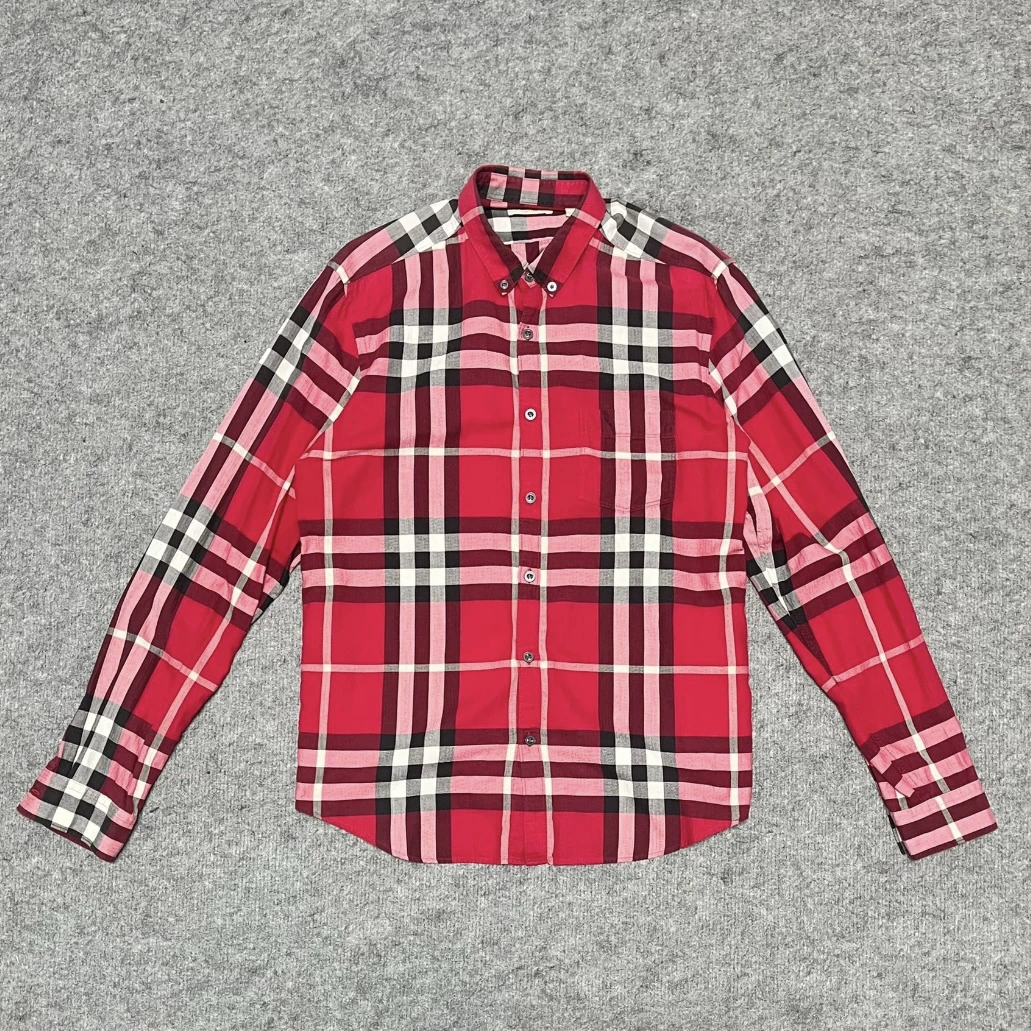 99新 BURBERRY/博柏利 Burberry博柏利/经典格纹衬衫/尺码L/99新