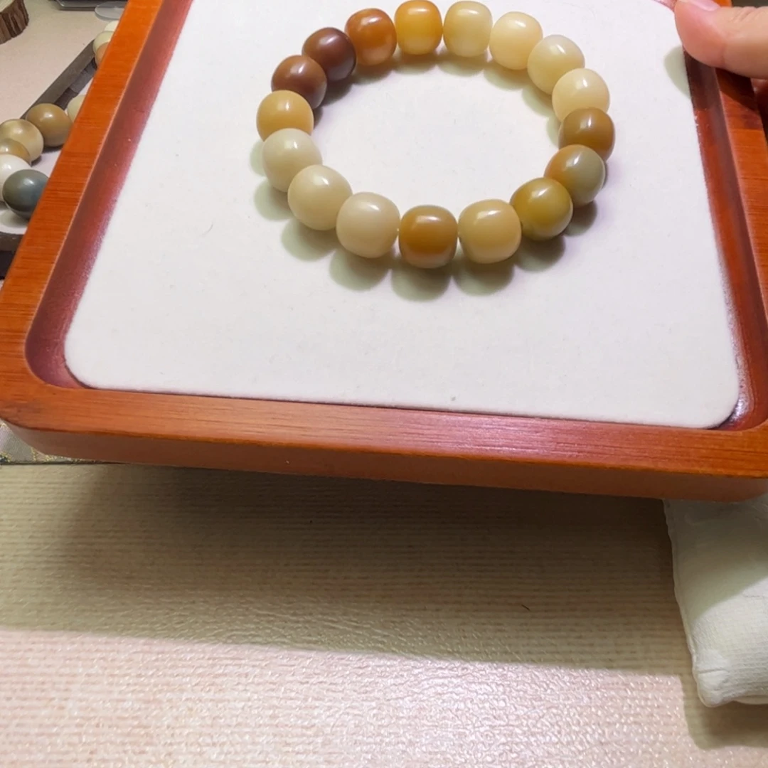 菩提根/象牙果吊坠瑕疵干磨桶珠（不退不换）