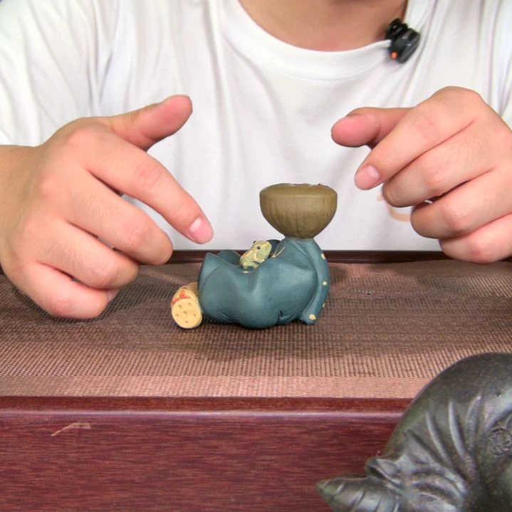 茶杯紫砂高货放漏