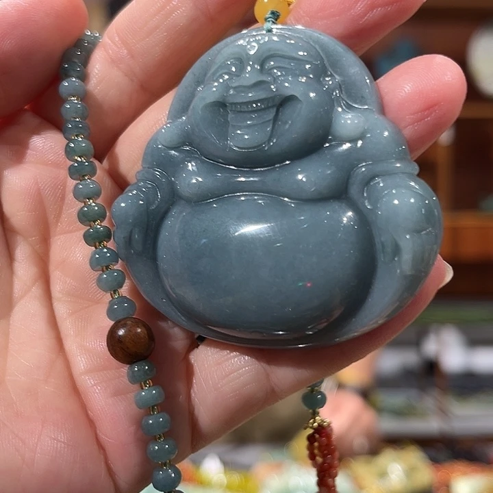 未镶嵌岫玉毛衣链