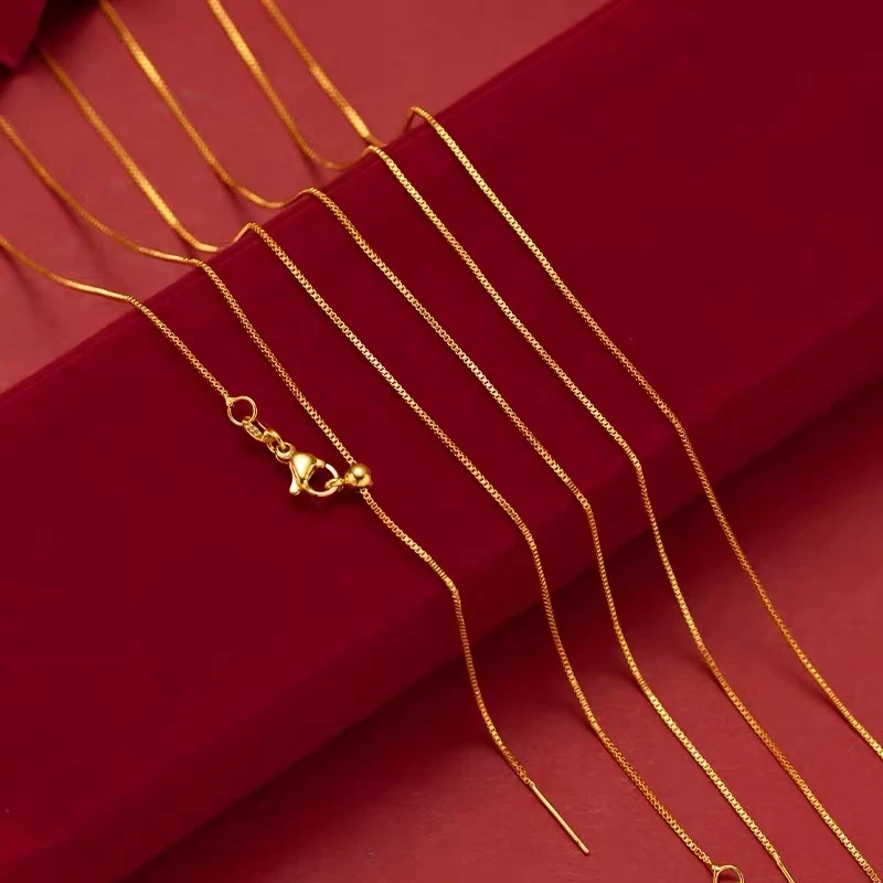 合金项链 【玉总】BM-S235#时尚精美百搭合金项链-多样性发货