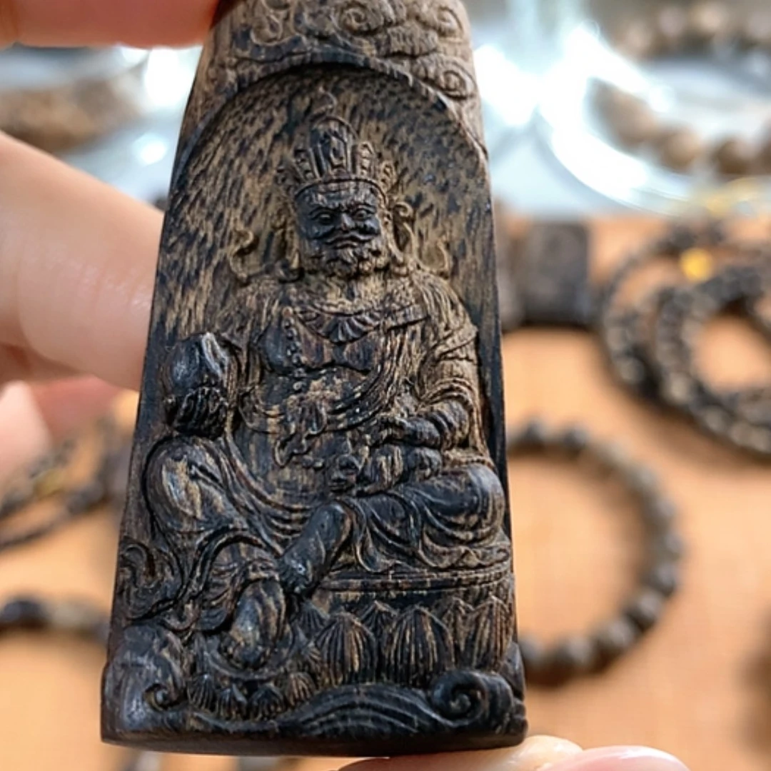 【闪购商品】沉香手串达拉干沉香13.2克黄财神沉水