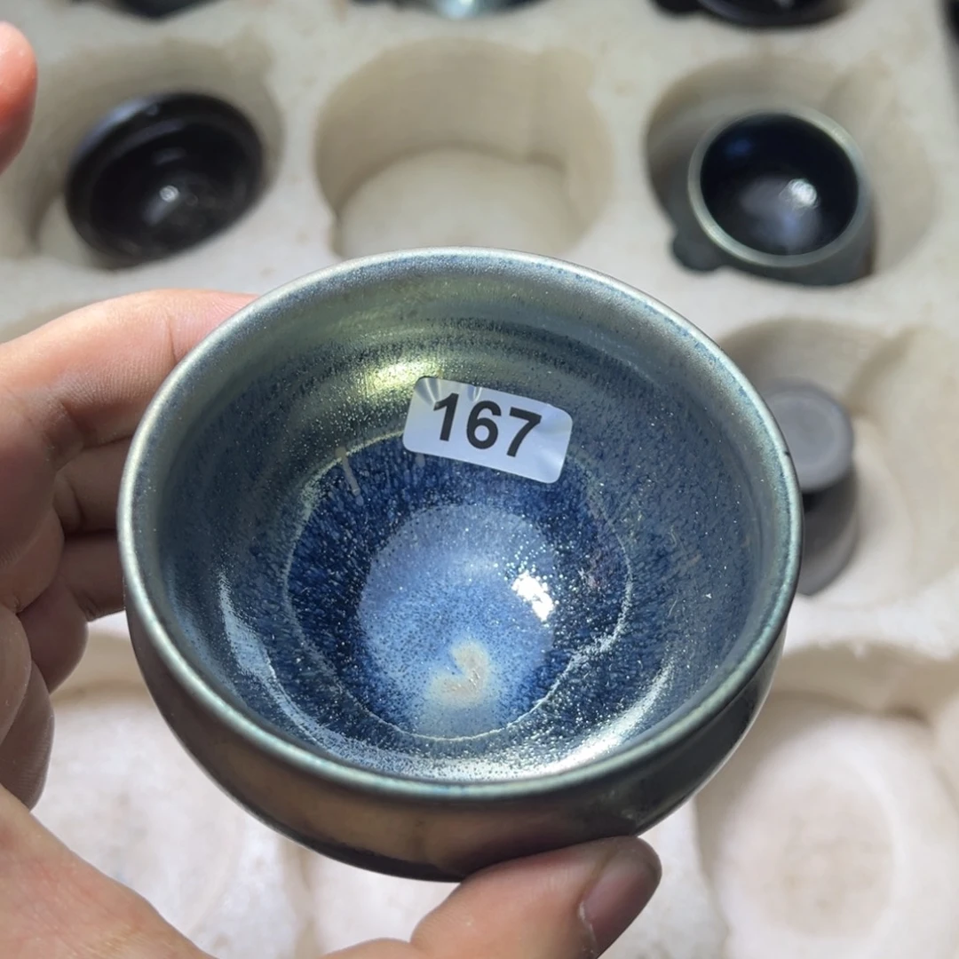 茶盏原矿原釉柴烧建盏