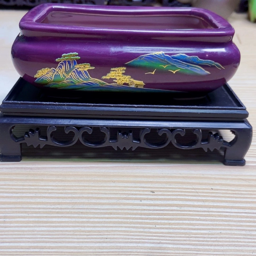 瓷片陶瓷花盆陶瓷艺术