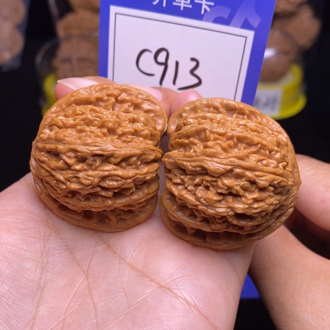 把件桃核41全品密纹c913