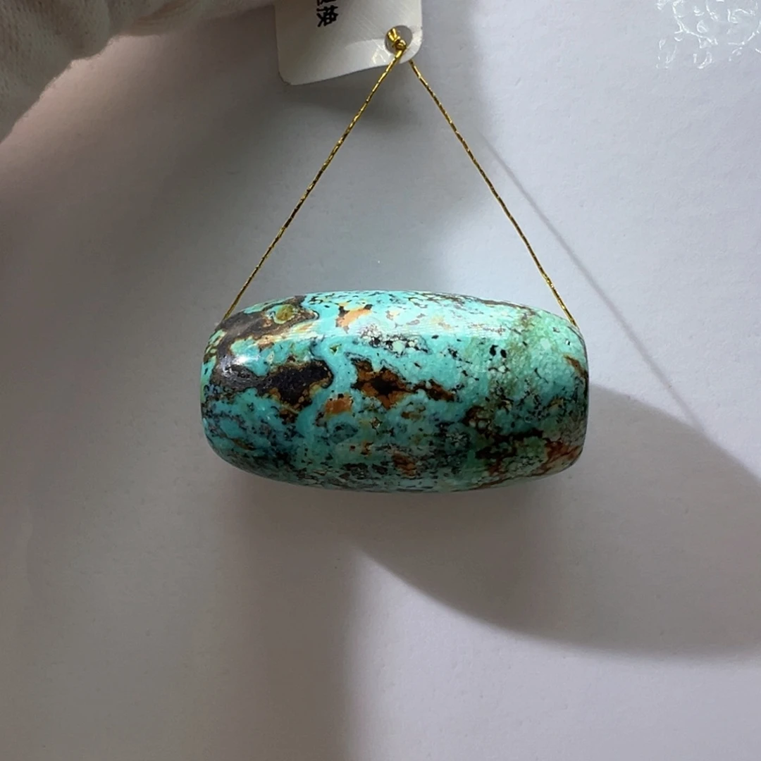 绿松石未镶嵌挂件