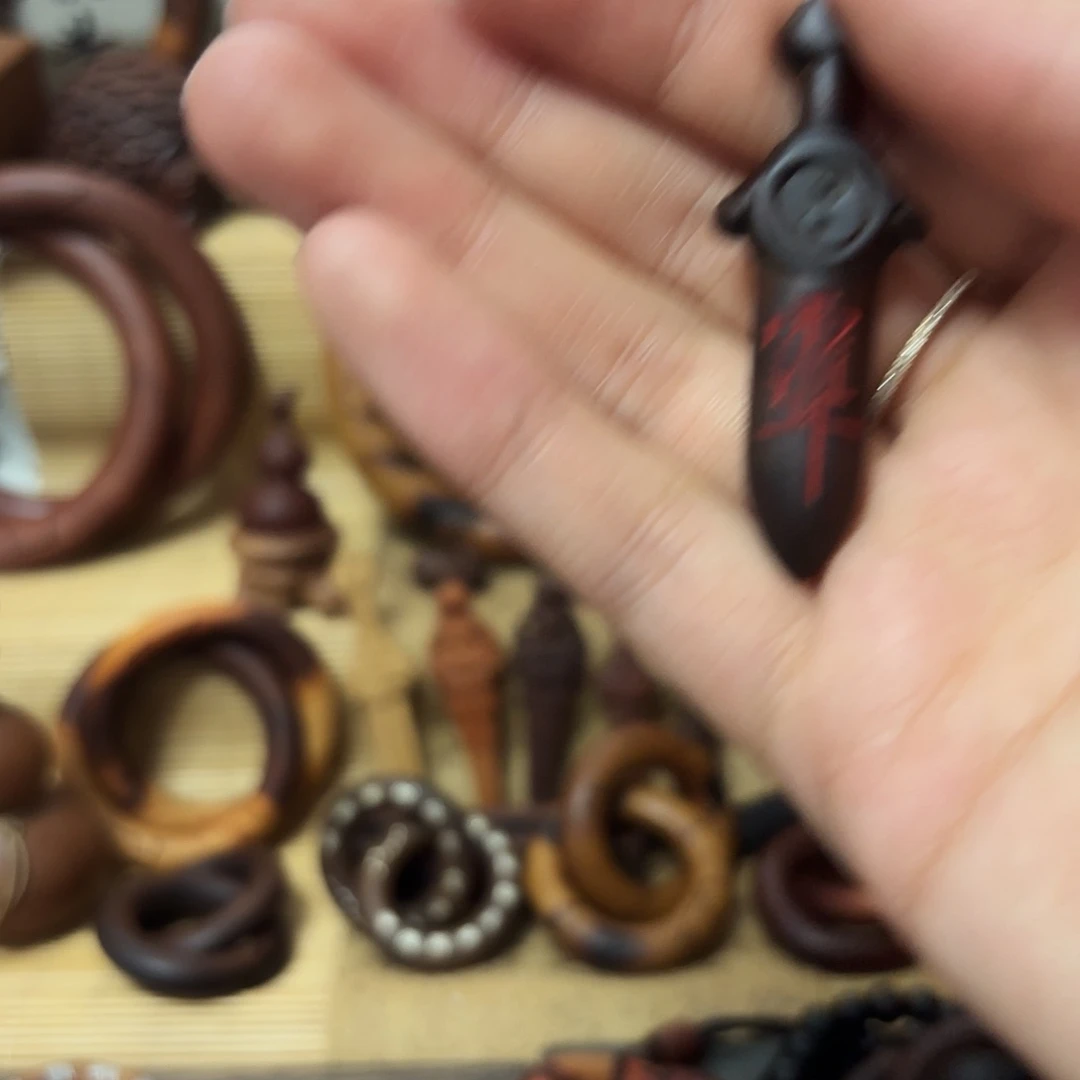 枣木八****雷击枣木剑6厘米