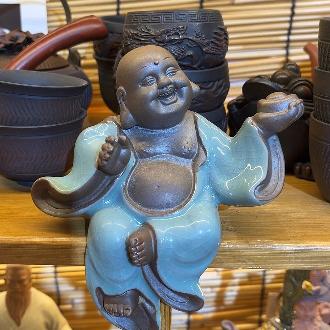 茶宠紫砂陶瓷紫砂茶宠摆件