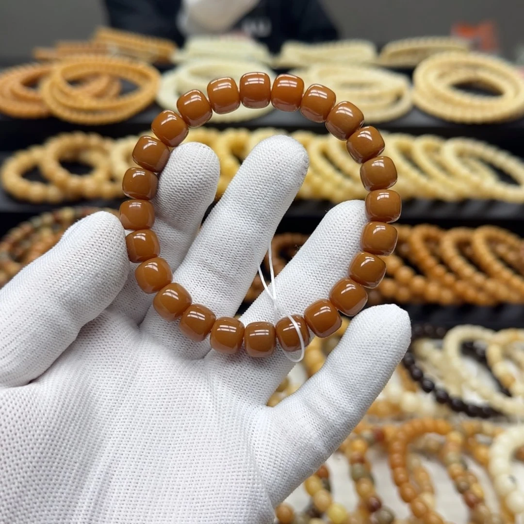 菩提根/象牙果手串9×10 11年 精工