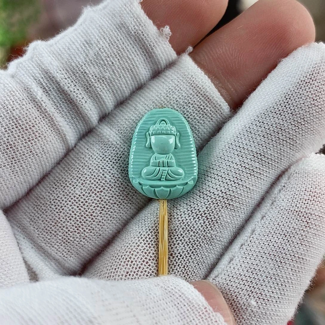 绿松石珠宝奇石未镶嵌