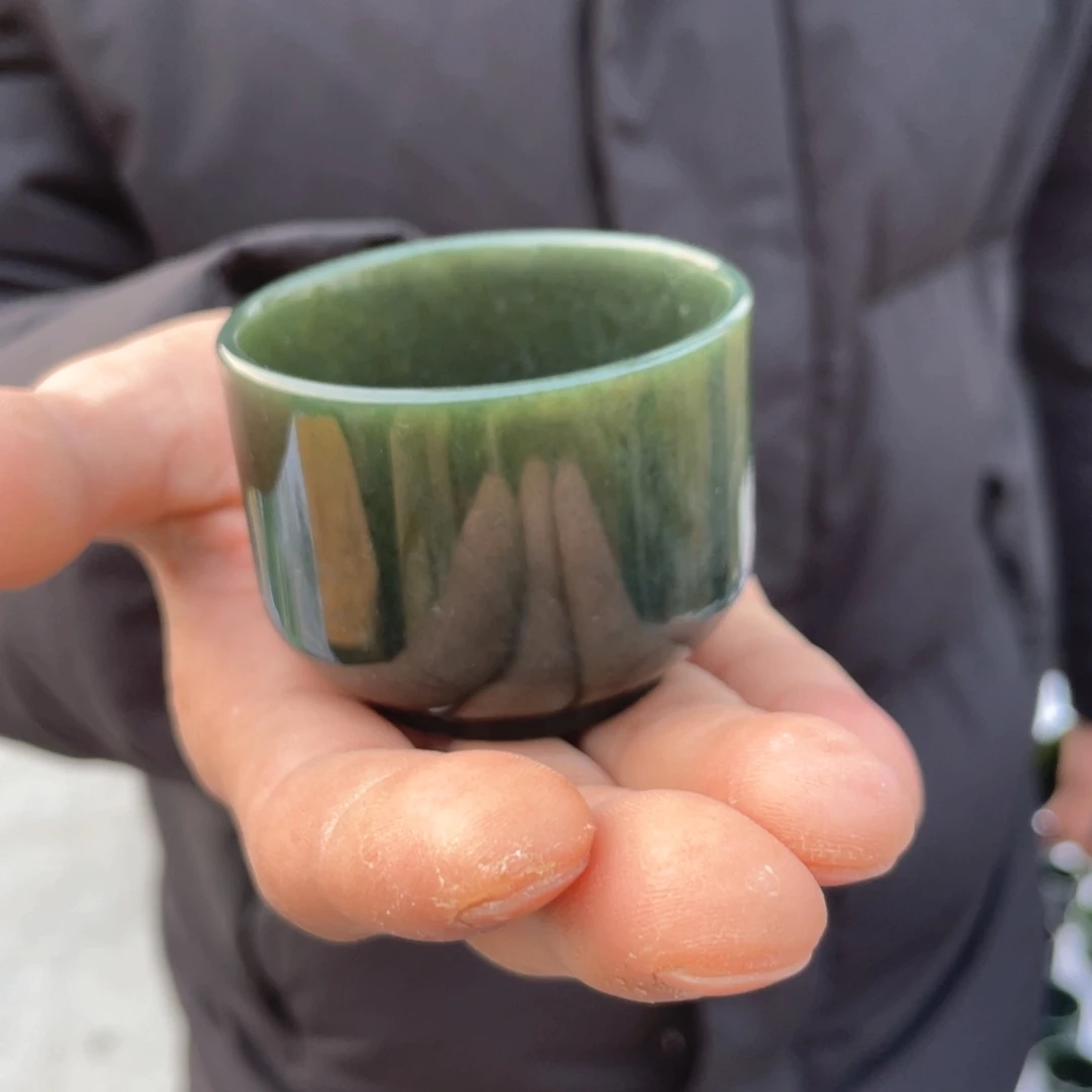 和田玉（青玉）摆件未镶嵌