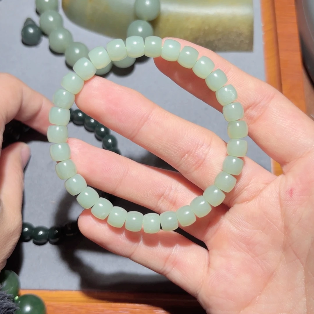 和田玉手链未镶嵌