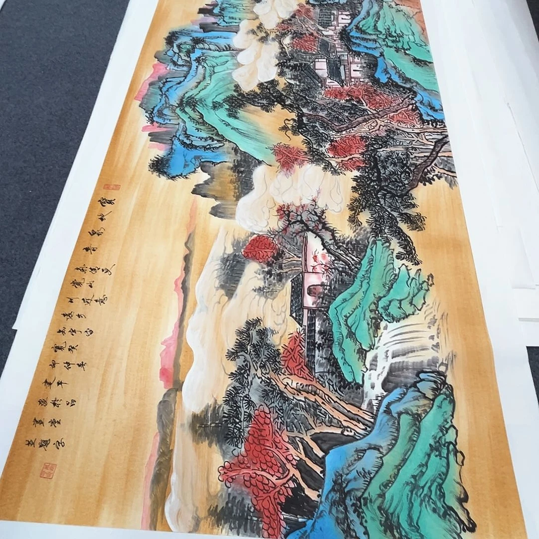 国画M精品手绘国画作品