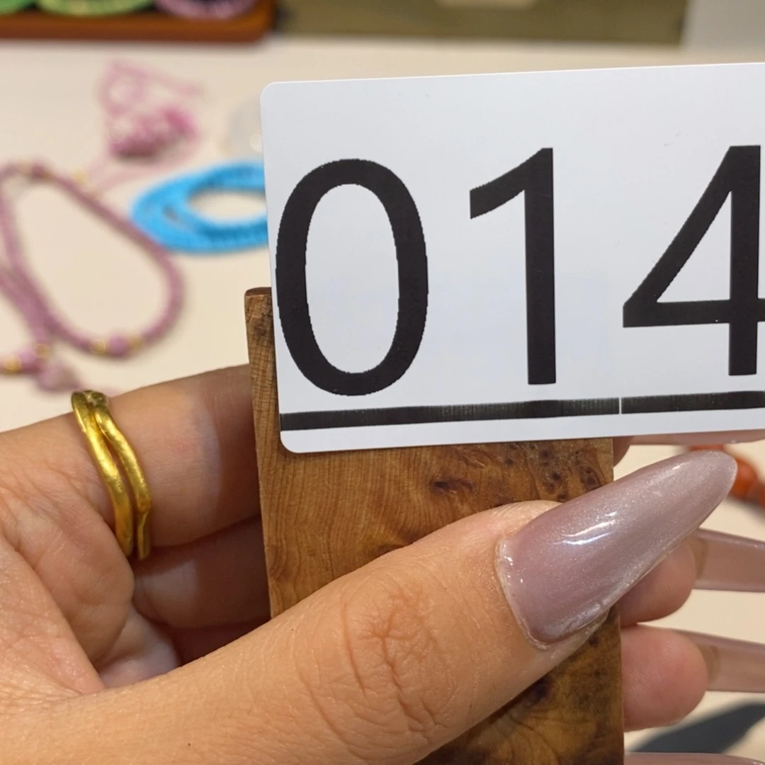 木圆珠圆雕手工串014