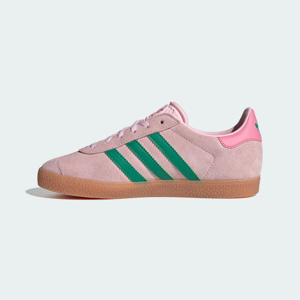 【滔搏联动】adidas阿迪达斯GAZELLE J三叶草时尚经典板鞋JP7128