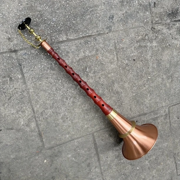 民间专业唢呐音色亮适合红白喜事演奏紫碗不定调民习俗唢呐工手品