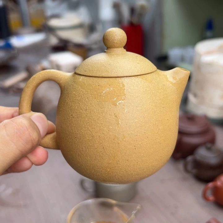 紫砂茶壶金蛋150cc