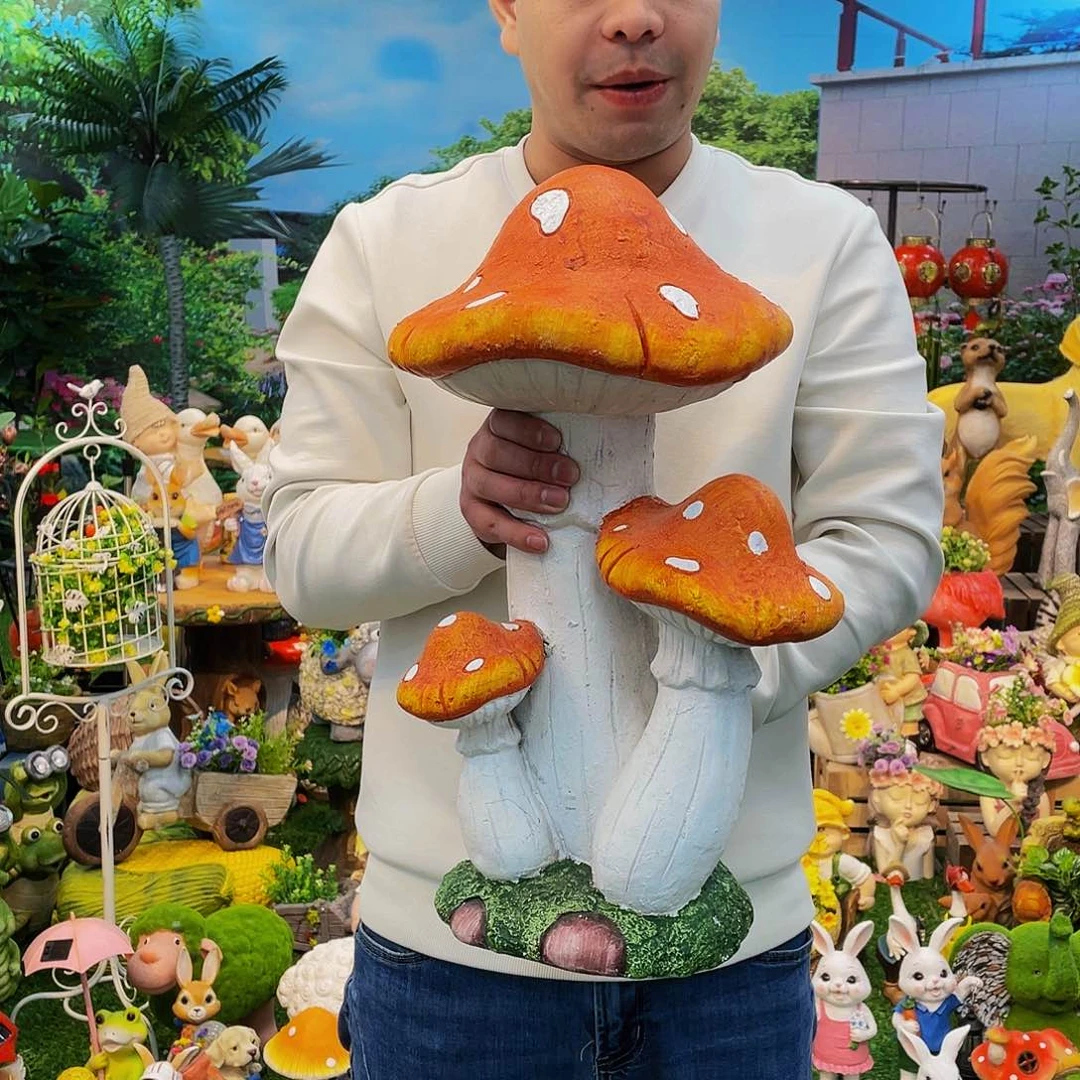 红陶花园庭院摆件