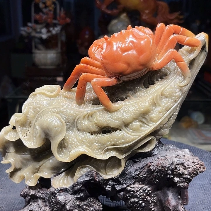 H***生寿山石寿山石雕刻工艺品
