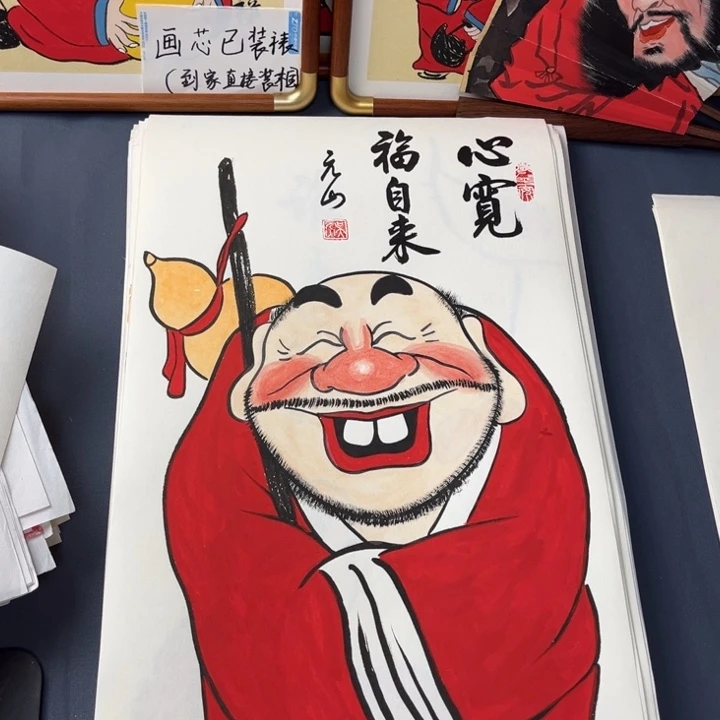 国画禅意画纯手绘作品