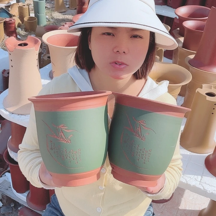 花盆紫砂宜兴紫砂精品花盆