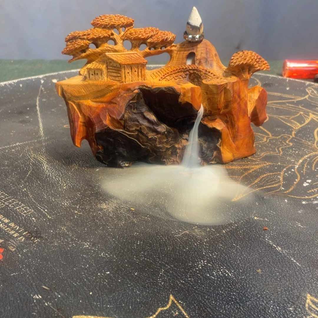 我***良柏木（崖柏）意境山水