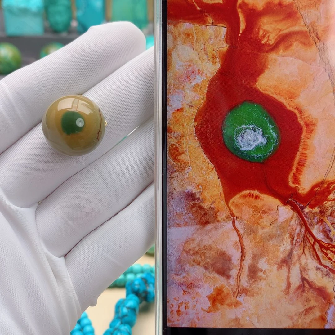 未镶嵌绿松石精品