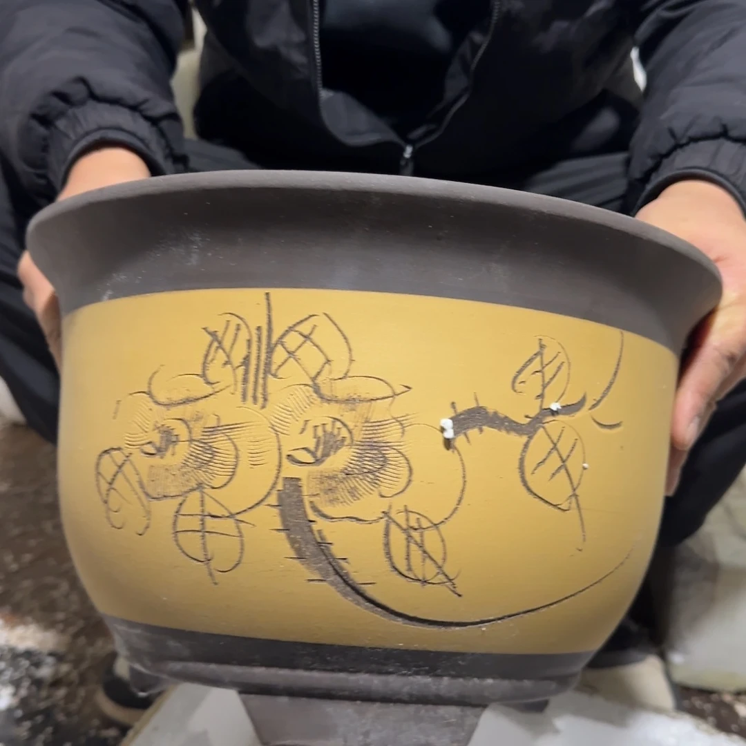 花盆紫砂瑕疵是不