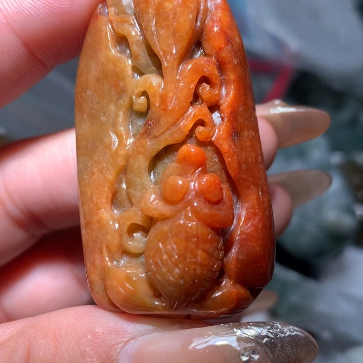 翡翠未镶嵌颈饰保真提然A货翡翠