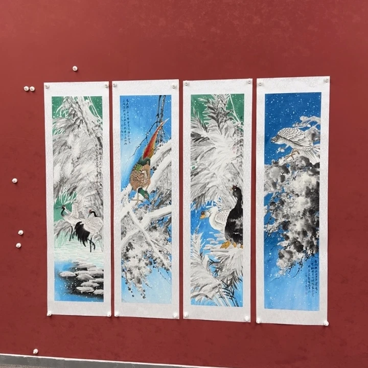 国画书画作品多次参加全国大展获奖