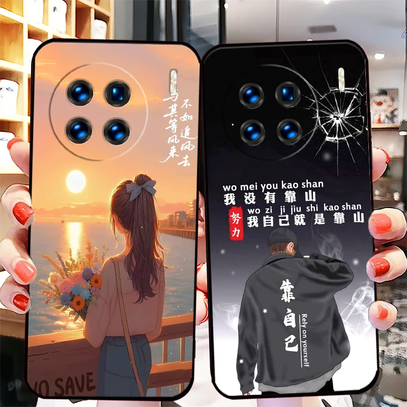 vivoX90Pro手机壳V2242A个性男耐脏硅胶防摔软壳全包边新款网红女