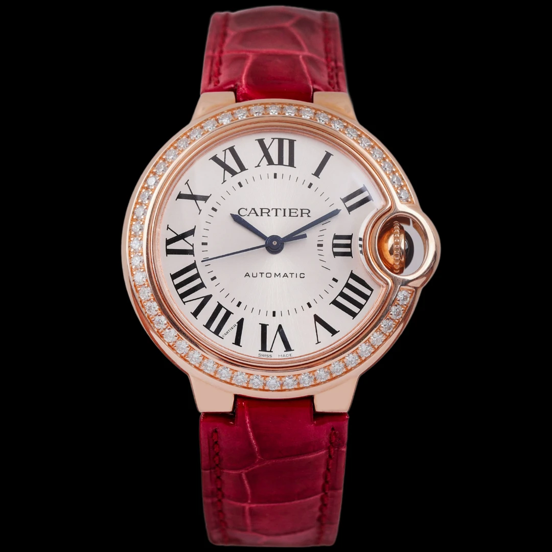 99新 Cartier/卡地亚 WJBB0033/33mm/18年卡无盒/原钻/33mm