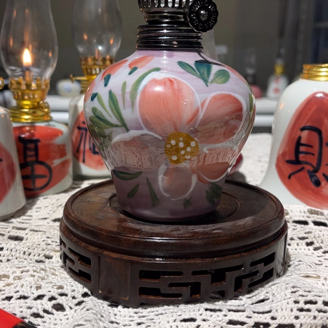 摆件景德镇陶瓷香薰灯
