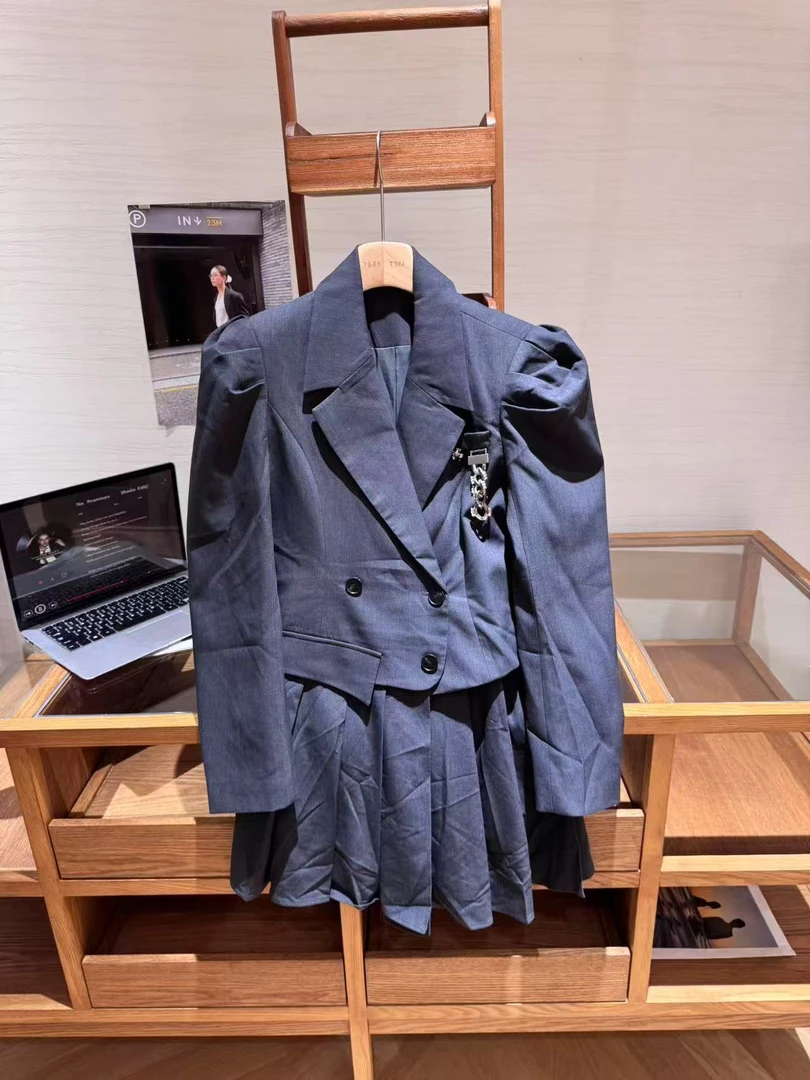 【no退no换 谨慎下单】N219263西装连衣裙外套