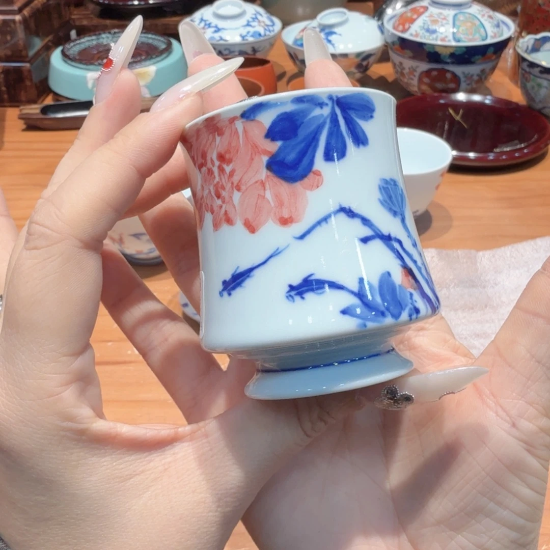 瓷片姗姗精品国瓷  手绘漂亮