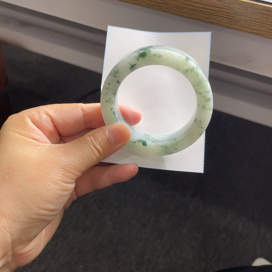 青***花定制翡翠未镶嵌翡翠