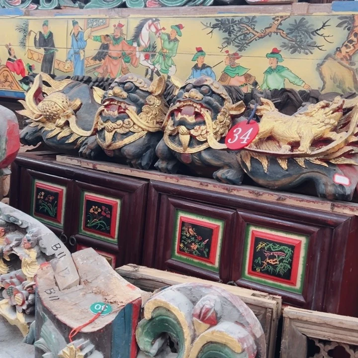 香榧木大*A木雕工艺一对